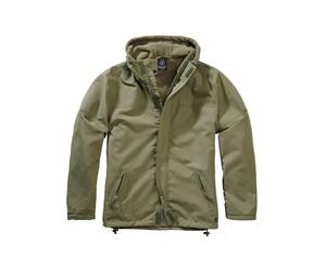 Brandit Chaqueta Cortaviento Frontzip en Oliva M