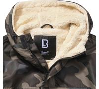 Brandit Chaqueta Cortaviento Sherpa en Darkcamo L