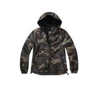Brandit Women Summer Frontzip Windbrea, color: darkcamo, size: M