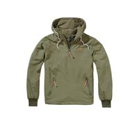 Brandit Luke Windbreaker Chaqueta, verde, tamaño M para Hombres