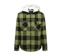 Brandit Lumber Chaqueta, negro-verde, tamaño XL para Hombres