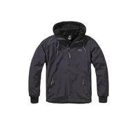 Brandit Chaqueta cortavientos Luke Negro XXL para hombres