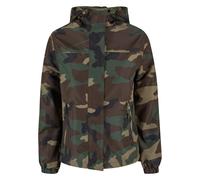 Brandit Chaqueta de entretiempo marrón oscuro / verde / caqui / negro, Talla L