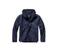 Brandit Windbreaker Frontzip Chaqueta, azul, tamaño L para Hombres