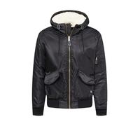 Brandit CWU Hooded Chaqueta, negro, tamaño 2XL para Hombres