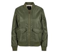 Brandit Sherpa Chaqueta bomber femenina, oliva, Talla 4XL