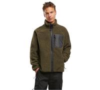 Brandit Chaqueta de forro polar de 15 años, edición limitada, color: verde oliva, talla M, verde oliva, M