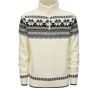 Brandit Chaqueta de punto para hombre Troyer Norweger White L