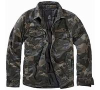 Brandit - Chaqueta en diseño de leñador, talla S hasta 7XL Darkcamo L