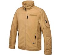 Brandit Chaqueta Fleece Ripstop Táctica para Exterior Militar, Cierre, Cuello