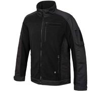 Brandit Ripstop Fleece Chaqueta, negro, Talla XXL