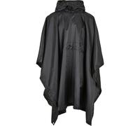 Poncho De Lluvia Negro Ripstop Para Ejército Protección Contra La Lluvia Pesca