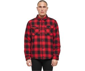 Brandit Chaqueta Leñador Hombre Chaqueta entre-tiempo negro/rojo