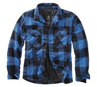 Brandit Chaqueta Lumber Jacket Negro y Azul Talla M