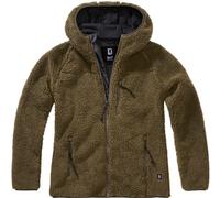 Brandit Chaqueta Mujer Chaqueta Teddyfleecejacket capucha Oliva XS