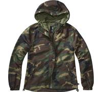 Brandit Chaqueta Mujer Damas Verano Windbr.frontzip Woodland XXL