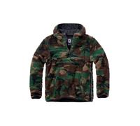 Brandit Teddyfleece Worker Pullover, color: woodland, size: XXL