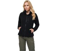 Brandit Chaqueta polar mujer con capucha Mujer Chaqueta Calentita Negro 100% poliéster
