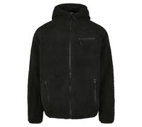 Brandit Teddyfleece Worker Chaqueta, negro, tamaño 6XL para Hombres