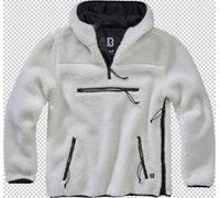 Brandit Chaqueta polar negro / blanco S negro / blanco