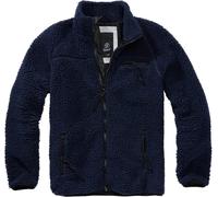 Brandit Chaqueta polar Teddy para hombre Azul marino M