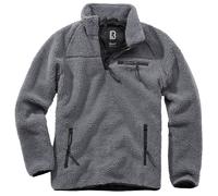 Brandit Chaqueta Teddy fleece troyer en Anthracite 5XL