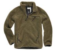 Brandit Chaqueta troyer de forro polar Teddy en color oliva 5XL