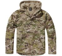 Brandit Chaqueta Windbreaker con Capucha táctica Camuflaje, Multicolor S-5XL