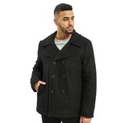 Brandit Pea Coat Chaqueta, negro, Talla XL