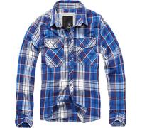 Brandit Check Camiseta, Azul, Talla S