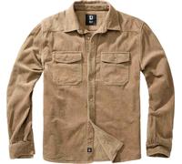 Brandit Classic Camisa de pana, marrón, tamaño L para Hombres