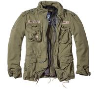 Brandit Classic Hombres Campo M65 Chaqueta Caliente Guarnición Caza Parka Ejérci