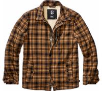 Brandit Classic Sherpa Chaqueta Textil, amarillo/negro, Talla XXL