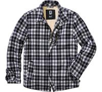 Brandit Classic Sherpa Chaqueta Textil, negro-blanco, tamaño L para Hombres