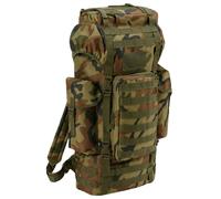 Brandit Combat 66L Ejército Bundeswehr Mochila de Día Caza MOLLE Woodland Camo