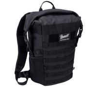 Brandit Cooper Rolltop Mochila Molle Deportiva Unisex Negro Oliva 50-59 L