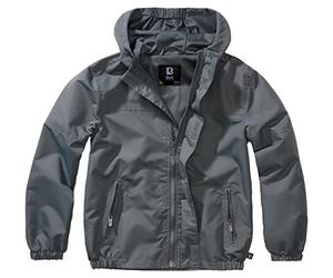 Brandit Cortavientos Para Niños Con Cremallera Frontal Cortavientos Unisex niños