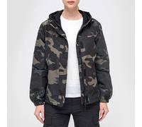 Brandit Cortavientos Verano Para Mujer Senderismo Ciclismo Chaqueta Dark Camo