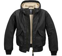 Brandit CWU Hooded Chaqueta, negro, Talla 4XL