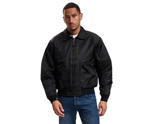 Brandit CWU Jacke Hombre Chaqueta entre-tiempo Negro 100% Nailon