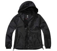 Brandit Damen Windbreaker Verstärker Frontzip Regenjacke Mit Kapuze Wetterjacke