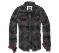 Brandit Duncan Camisa, negro/marrón, Talla L