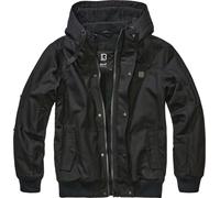 Brandit Essential Canvas Chaqueta Textil, negro, tamaño L para Hombres