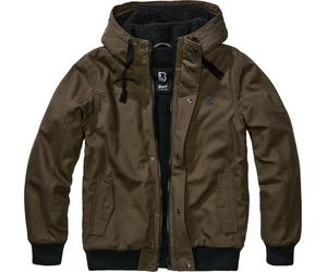 Brandit Essential Canvas Chaqueta Textil, verde, tamaño L para Hombres