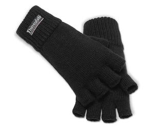Brandit Fingerstall Guantes, negro, tamaño L para Hombres