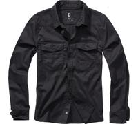 Brandit Flanell Camisa, negro, Talla 7XL
