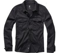 Brandit Flanell Camisa, negro, Talla L