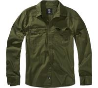 Brandit Flanell Camisa, verde, tamaño S para Hombres