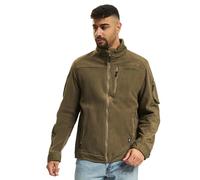 Brandit Fleece Ripstop Jacket, Color: olive, Size: 7XL