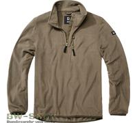 BRANDIT FLEECE TROYER BW JERSEY EJÉRCITO ROLLI AL AIRE LIBRE INVIERNO PULLI F...